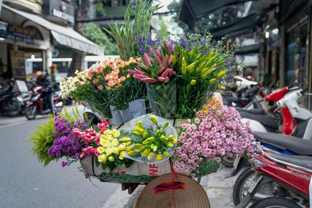 Student bouquet example